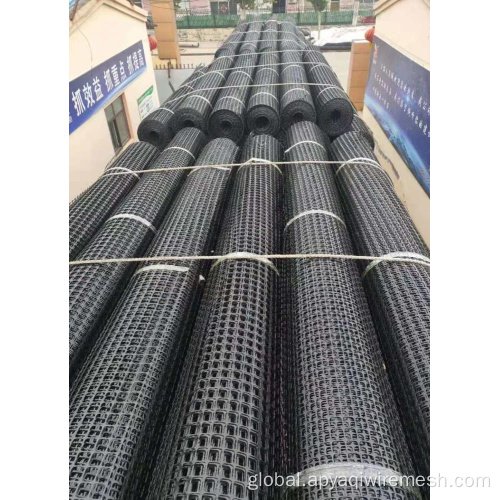 High Tensile Strength Geogrid Wholesale Uniaxial Plastic Geogrid PP Biaxial Geogrid 40/40Kn For Road Reinforcement Manufactory